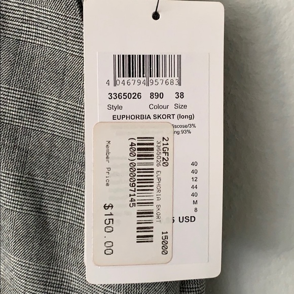 Golfino Ladies' stretch golf skort Med - Picture 4 of 8